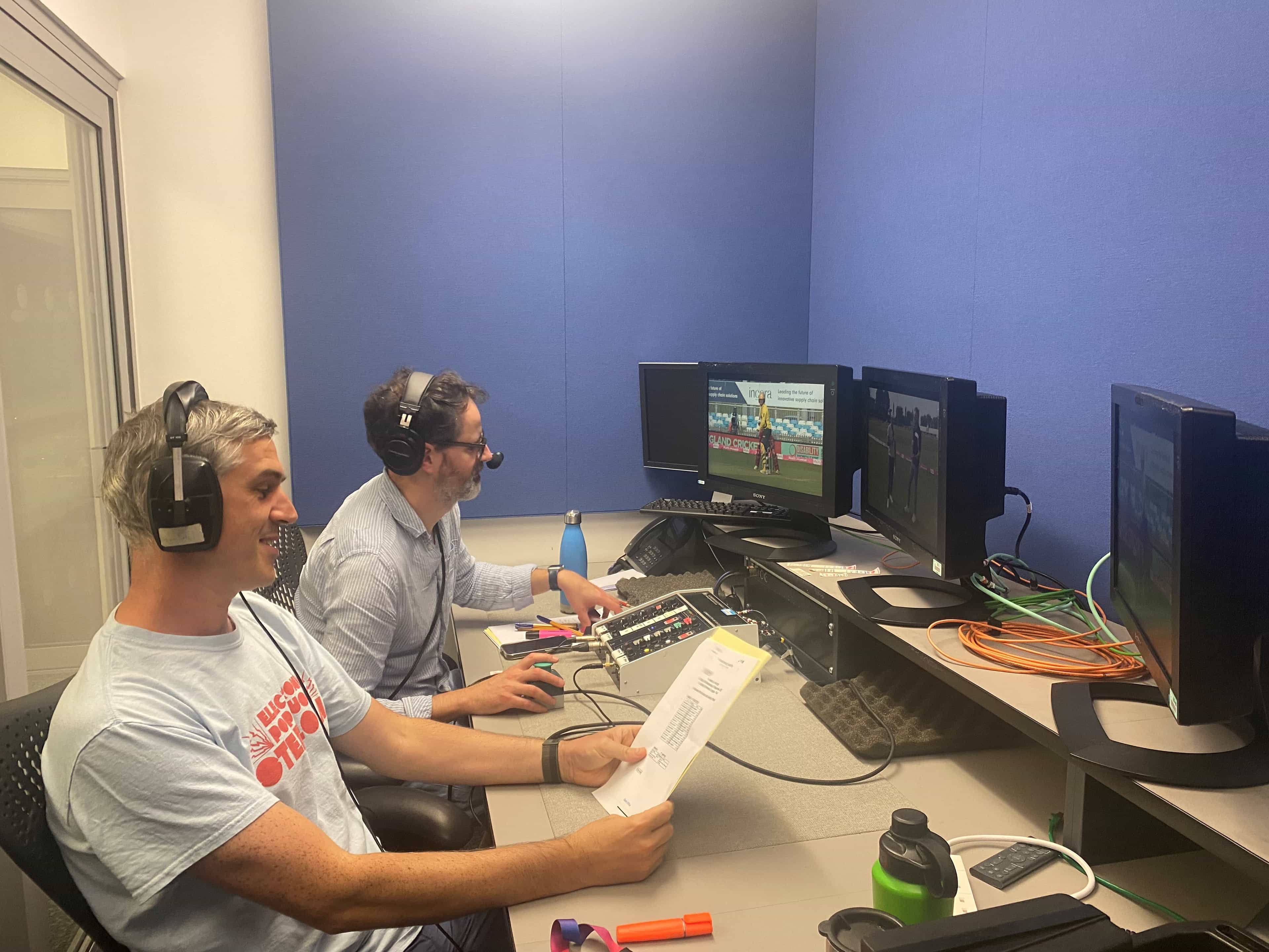 Audio Description team hard at work